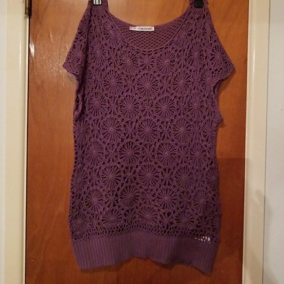 Maurices Sweaters - Purple Knitted Sweater